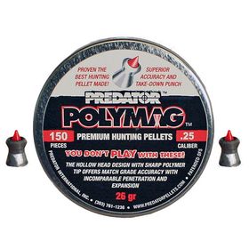 Predator Polymag | 6.35mm | 26gr | 150pcs | JSB 