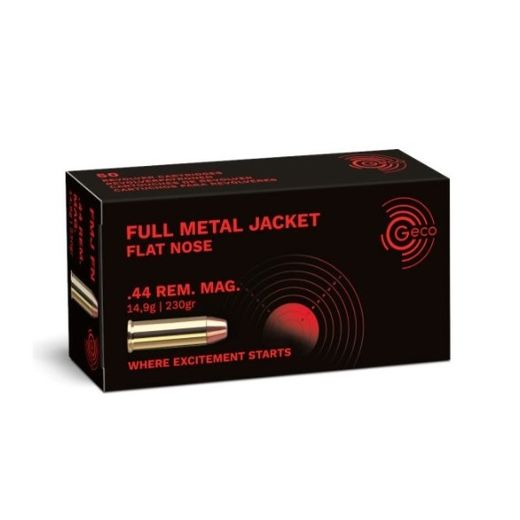 .44 | Rem Mag | FMJ FN | 230 grain | 50 pcs | Geco