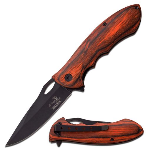 Elk Ridge Red Wood Hunter Pocket Knife | SHOGUN