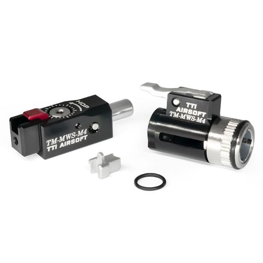 TDC Chamber + Adjuster Set | Marui MWS M4 | Black | TTI