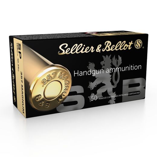 .357 | Magnum | SP | 158 grain | 50pcs | Sellier & Bellot