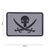 Punisher Pirate Patch | Black-Grey | 101Inc
