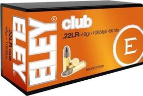 .22LR | Club | 40 grain | 50 pcs | ELEY