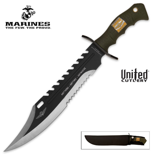 Sawback Bowie | USMC