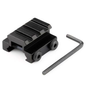 Ram Riser Max RAM Tactical Picatinny rail riser 3 slots black aluminium