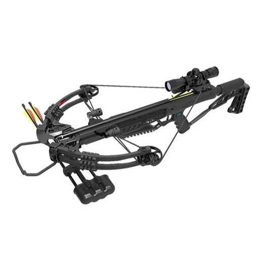 Direwolf XB70 Compound Crossbow Kit | Black | 215 lbs | Man Kung