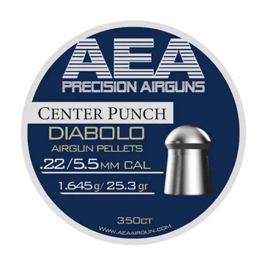 Pellets Center Punch | 5.5mm / .22 | 25.3gr | AEA