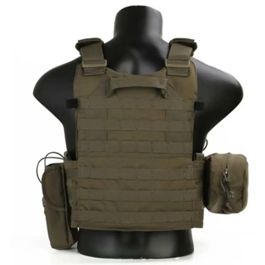 Emerson LBT6094a plate carrier including pouches - airsoft