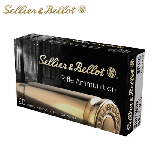 .308 | Win | SPCE | 150 grain | 20 pcs | Sellier & Bellot