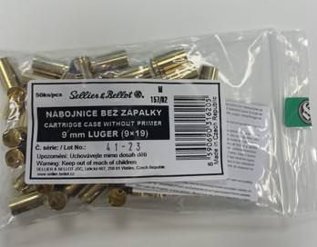 Sellier & Bellot | Cartridges | Luger 9x19/9mm per 50 pieces