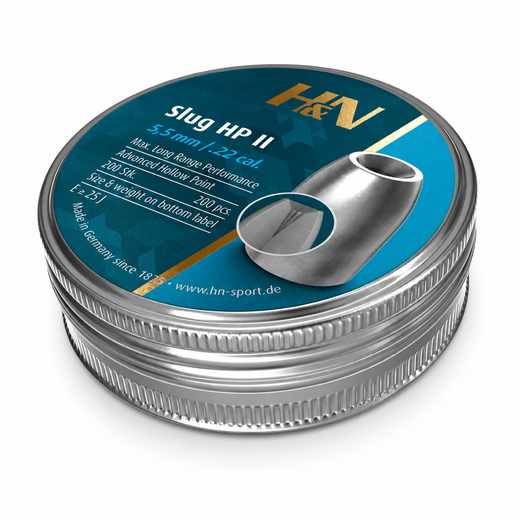 Slug HP II | 5.5mm | 37gr | 200pcs | H&N