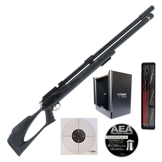 Package Deal | 7.62mm / .30 | M25 PCP Air Rifle | Snowpeak